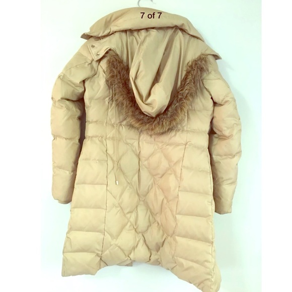 Kenneth Cole down feather quilt puffer jacket hood - Picture 5 of 6